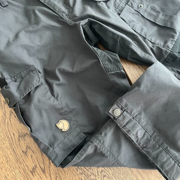 Fjallraven Vidda Pro Trousers in Dark Grey-Black, Men's Size 30-31", EU Size 46 - Picture 4 of 6